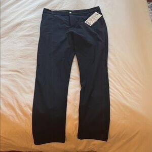 lululemon navy commission pant classic fit